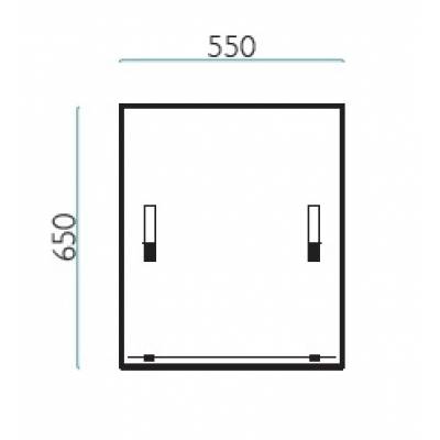 Зеркало МИР СТЕКЛА MS-304. Фото