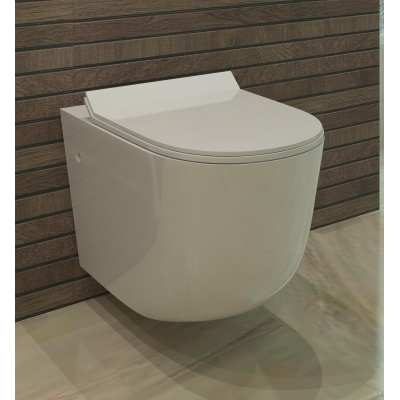 Унитаз подвесной с сиденьем EVA GOLD K43. Фото