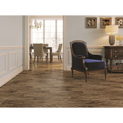 Euro Ceramics 15 SA 0058 Керамический гранит Савона 150х600 бежево-коричневый. Фото
