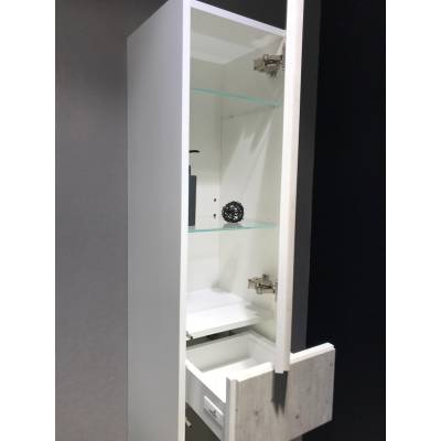 Колонна-пенал ROCA Ronda Бетон правый ZRU9303006. Фото