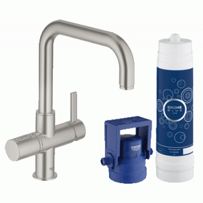 Смеситель для мойки GROHE Blue Pure 31299DC1. Фото
