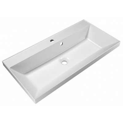 Тумба под раковину подвесная BELBAGNO MARINO-H60-900-2C-SO-BL-P Bianco Lucido. Фото