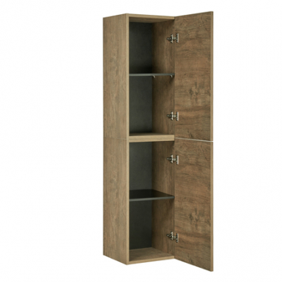 Шкафчик подвесной AQUATON Лофт Фабрик 34 Дуб Кантри 1A242803LTDY0. Фото