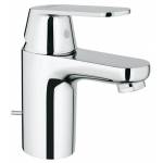 GROHE 2337700E Eurosmart Cosmopolitan Смеситель для раковины со сливным гарнитуром, с энергосберегающим картриджем - подача холодной воды при центральном положении рычага. Фото