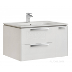 Тумба под раковину ROCA Lago 80 белый глянец 7857296806. Фото