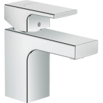 Смеситель для раковины со сливным гарнитуром Hansgrohe Vernis Shape 70 71560000 хром. Фото