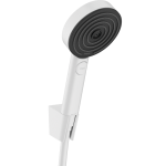 Pulsify Select Душевой набор с держателем 105 3jet Relaxation, шланг 160 см. 24303700, матовый белый. Фото