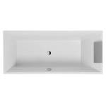 Ванна акриловая VILLEROY & BOCH Squaro UBQ180SQR2V-01 Alpin. Фото