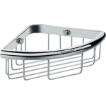 Угловая мыльница-полочка Hansgrohe Logis Universal 41710000 Угловая мыльница-полочка Hansgrohe Logis Universal 41710000 для ванной комнаты. Фото