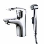 Смеситель для умывальника с гигиеническим душем IDDIS Carlow Plus CRPSB00i08 Смеситель для умывальника с гигиеническим душем IDDIS Carlow Plus CRPSB00i08. Фото