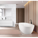 Ванна акриловая отдельностоящая матовая BELBAGNO BB413-1700-800-MATT Ванна акриловая отдельностоящая матовая BELBAGNO BB413-1700-800-MATT. Фото