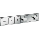 Термостат для ванны Hansgrohe RainSelect на 2 потребителя 15380000. Фото