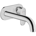 Смеситель для раковины настенный излив 204 см Hansgrohe Vernis Blend 71576000 хром. Фото