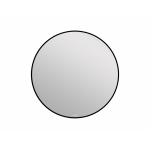 Зеркало CERSANIT Eclipse Smart 90х90 в черной рамке A64148. Фото