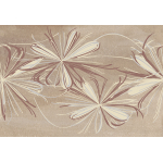 Azori 587892001 Декор Sonnet 201х505 beige flower