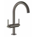 GROHE 21022AL3 Atrio New Смеситель двухвентильный для раковины на 1 отверстие, рукоятки-рычаги, размер L, Графит. Фото