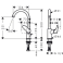 Смеситель для раковины Hansgrohe Logis 71130000. Фото