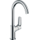 Смеситель Hansgrohe Logis для раковины с поворотным изливом без сливного набора 71131000, хром. Фото