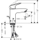 Смеситель для раковины Hansgrohe Logis 71101000. Фото