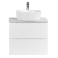 Тумба под раковину подвесная BELBAGNO ETNA-700-2C-SO-BO-P Bianco Opaco. Фото