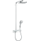 Душевая система Hansgrohe Raindance Select E Showerpipe 300 2jet EcoSmart 9 л/мин., ShowerTablet Select 300 27283000, хром. Фото