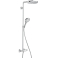 Душевая система Hansgrohe Raindance Select S Showerpipe 240 1jet PowderRain с термостатом 27633000, хром. Фото