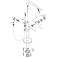 Смеситель для ванны GROHE Essence+ 23491001. Фото