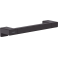 Поручень AddStoris Hansgrohe 41744670, матовый черный для ванной комнаты. Фото