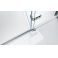 Душевая дверь BELBAGNO KRAFT-B-12-60/40-C-Cr-L. Фото